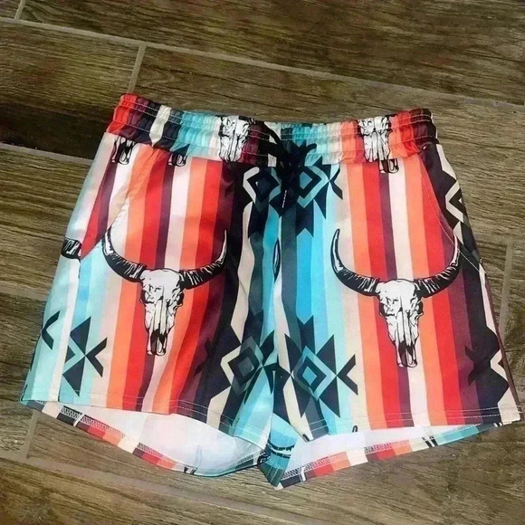 Mou Pants - MOU western lounge shorts